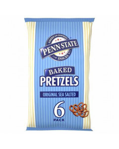 Penn State Sea Salted Pretzels Multipack 6x22g - Carton