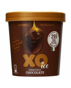 XO Ice Seriously Chocolate Ice Cream Pint Halal - Carton