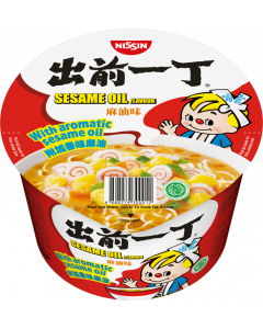 Nissin Chu Qian Yi Ding Bowl Sesame - Carton