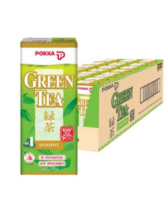 Pokka Jasmine Green Tea Tetrapack - Carton