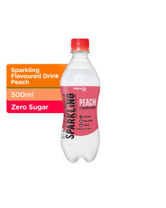 Pokka Sparkling Water Peach Pet Bottle  - Carton