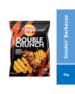 Lay’s Double Crunch Potato Chips – BBQ - Carton