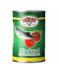 Golden Boy Mackerel in Tomato Sauce - Case