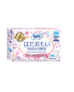Sofy Hadaomoi Day Slim Wing 26cm 17’s - Carton