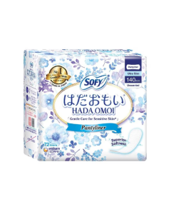 Sofy Hadaomoi Pantyliner Ultra Slim 140mm Unscented 72’s - Carton