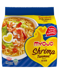 Myojo Shrimp Tanmen Instant Noodles - Carton