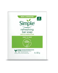 Export SIMPLE REFRESHING Bar Soap - 12X4X125G