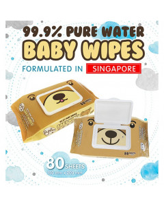 Bello 99.9% Pure Water Baby Wipes 80S - Carton