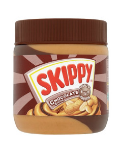 Skippy Chocolate Stripes Peanut Butter - Case