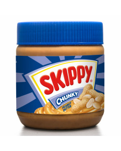 Skippy Regular Chunky Peanut Butter - Case