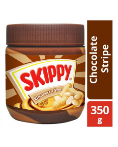 Skippy Chocolate Stripes Peanut Butter - Case