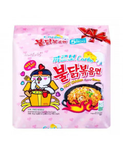 Samyang Hot Chicken Carbonara Ramen 5s - Carton