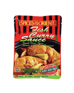Spices of the Orient Fish Curry Sauce - Case