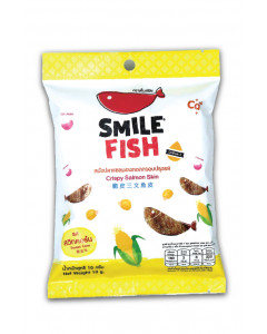 Smile Fish Sweet Corn Crispy Salmon Skin Snack - Case