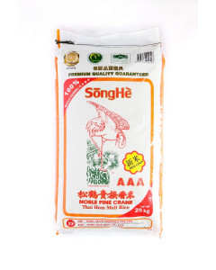 SongHe New Crop AAA Thai Hom Mali Rice - Carton