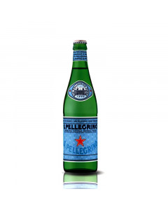 SAN PELLEGRINO SPARKLING NATURAL MINERAL WATER GLASS BOTTLE - Carton