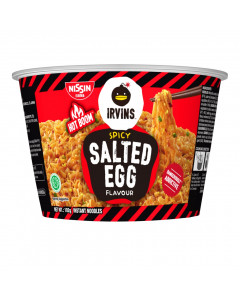 Nissin Spicy Salted Egg Flavor Noodles - Carton