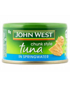 John West Chunk Style Tuna in Springwater - Carton