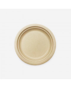 Bagasse 7" Round Plate - Case