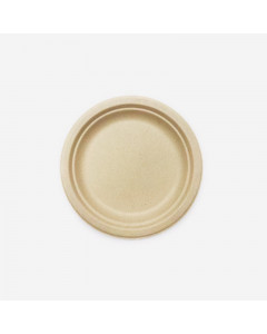 Bagasse 6" Round Plate - Case