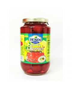 Hosen Maraschino Bordeaux Bings Cherries With Stem- Carton