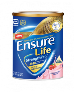 Abbott Ensure Life Strength Pro HMB Strawberry - Carton