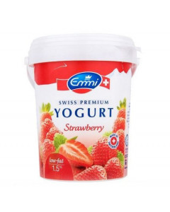 Emmi Swiss Premium Greek Style Yoghurt Strawberry - Carton