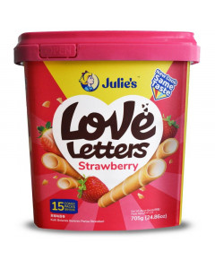 Julie's Love Letter Strawberry Tub - Carton