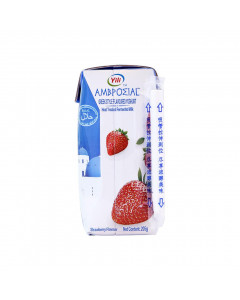 Ambrosial Greek Style Yoghurt Strawberry- Carton