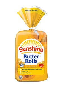 Sunshine Butter Rolls 6s - Carton