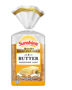 Sunshine Shokupan Gold Butter Shokupan Loaf - Carton