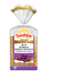 Sunshine Shokupan Gold Purple Sweet Potato Shokupan Loaf - Carton