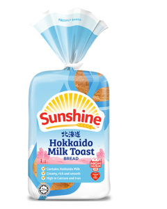 Sunshine Hokkaido Milk Toast Bread - Carton