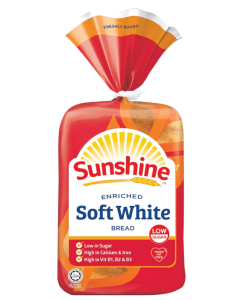 Sunshine Enriched Soft White Bread - Carton