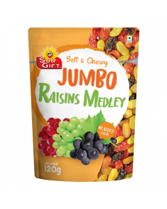 Tong Garden Sungift Jumbo Raisins  Medley - Carton