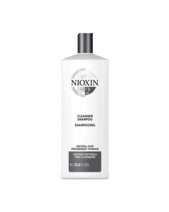 Nioxin System 2 Cleanser Shampoo Noticeably Thinning 1000ML
