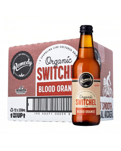 Remedy Organic Switchel Blood Orange Squeeze - Carton