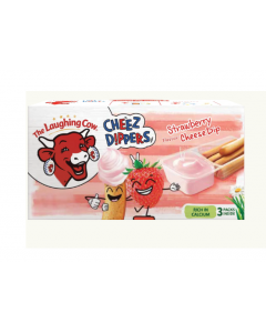 The Laughing Cow Cheez Dippers Strawberry  - Carton