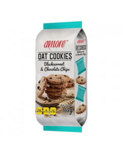 AMORE OAT COOKIES BLACKCURRANT & CHOCOLATE CHIPS - Carton
