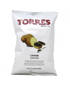 Torres Selecta Caviar Potato Chips - Case