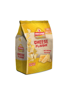 Mission Triangle Yellow Cheese Fried Chips - Carton 