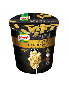 Knorr Instant Cup Pasta Cheesy Carbonara - Case