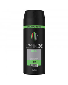 Lynx Africa Deodorant Body Spray Fresh - Case