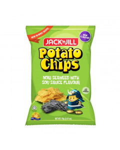 Jack 'n Jill Potato Chips Seaweed - Case