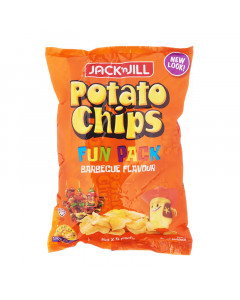 Jack 'n Jill Potato Chips Barbecue Funpack - Case