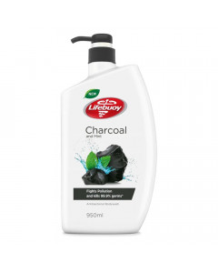 Lifebuoy Charcoal Mint Anti-Bacterial Body Wash - Case