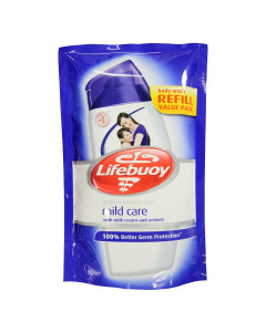 Lifebuoy Mild Care Anti-Bacterial Body Wash Refill - Case