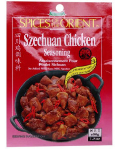 Spices of the Orient Szechuan Chicken Seasoning - Case