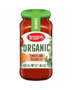Leggo's Tomato & Veggies Organic Pasta Sauce - Carton