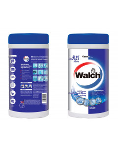Walch Disinfectant Wipes high efficiency - Case
